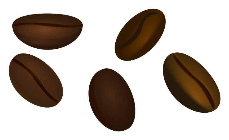 Free Coffee Beans Clip Art