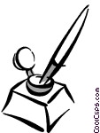 Inkwell Clipart Picture