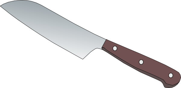 Kitchen Knife Clip Art At Clker Com   Vector Clip Art Online Royalty