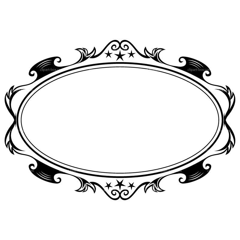 Oval Frame Clipart   Clipart Panda   Free Clipart Images