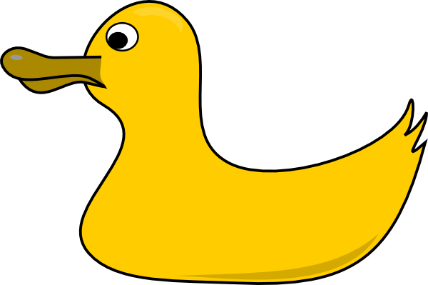 Rubber Duck Clip Art At Clker Com   Vector Clip Art Online Royalty