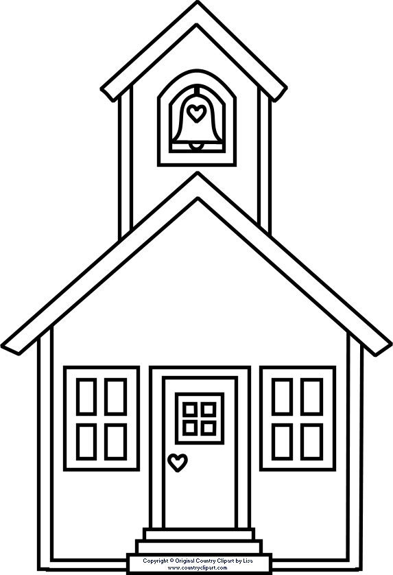 10 School House Outline Free Cliparts That You Can Download To You    