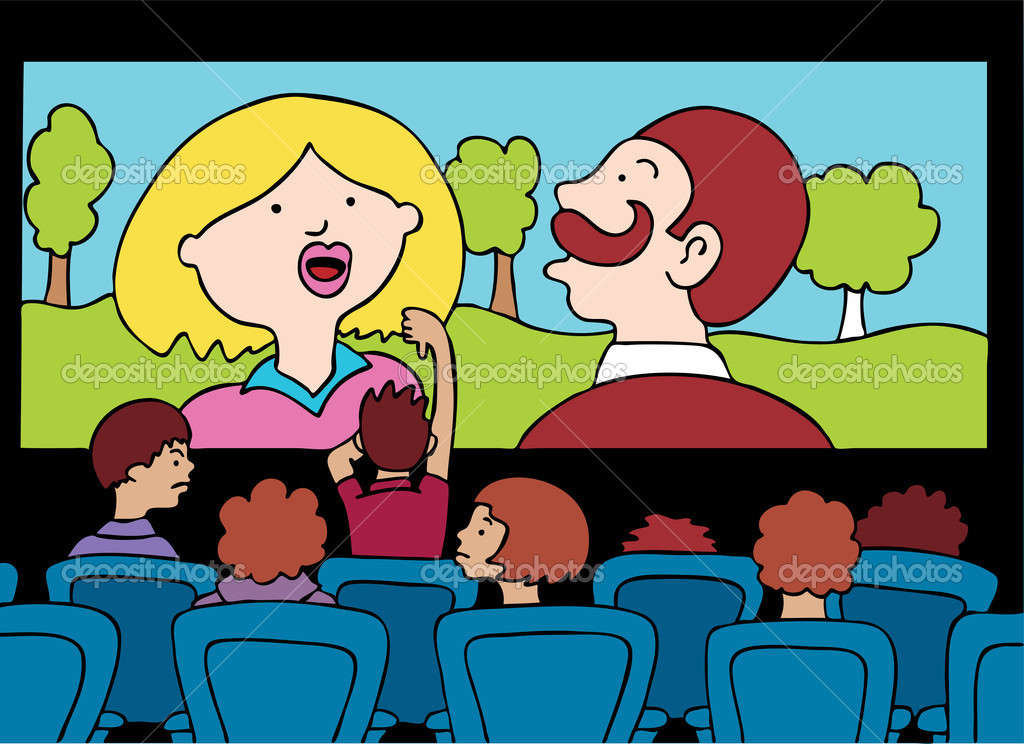 Bad Movie Experience   Stock Vector   Cteconsulting  3985369