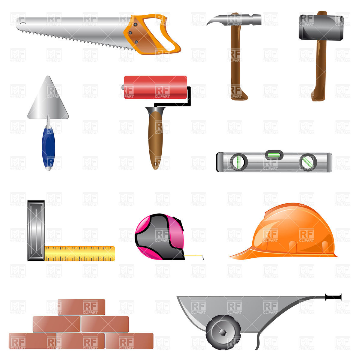 Construction Tools Clip Art