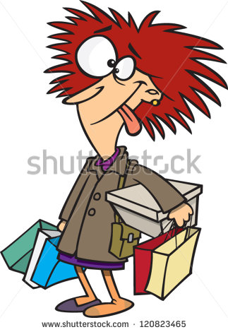 Crazy Person Clipart Crazy Cartoon Woman With A