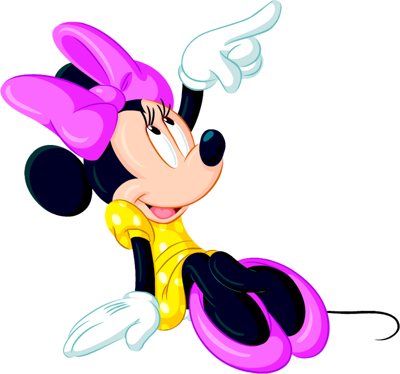 Disney Cartoon Minnie Mouse Character Wallpaper