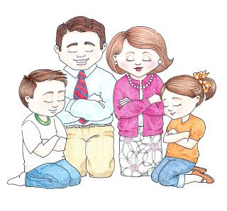 Family Prayer Fitch Design Prayer Ii Clipart Susan Lds Primary Clipart