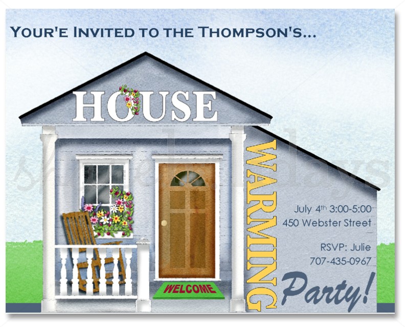 House Warming Invitation   Page 1