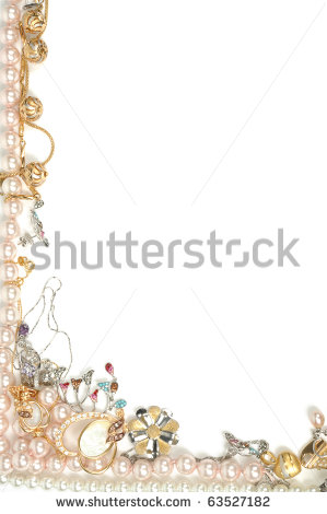 Jewelry Border Clipart Border From Gold Jewelry