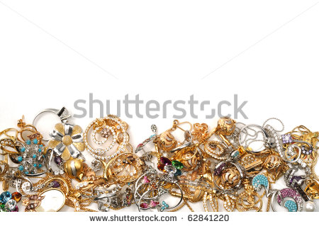 Jewelry Border Clipart Border Of Yellow And White