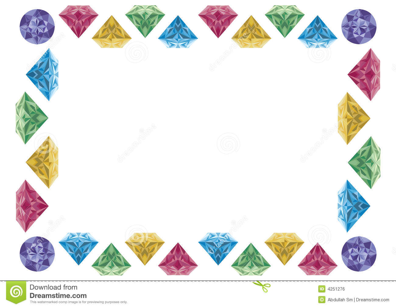 Jewelry Border Clipart Jewel Border Banner Created By Me Clipart