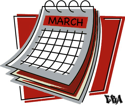 March Calendar Clipart Image Search Results