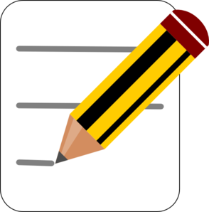 Pencil Notes Icon Clip Art At Clker Com   Vector Clip Art Online    
