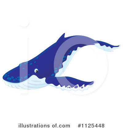 Royalty Free  Rf  Humpback Whale Clipart Illustration  1125448 By Alex