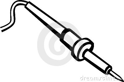 Soldering Iron Vector Illustration Stock Images   Image  7637044