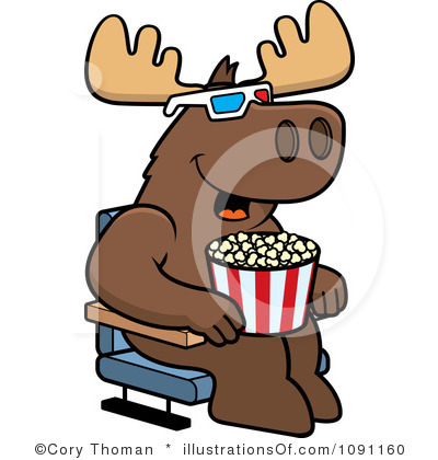 Watching Movies Clipart Royalty Free Movies Clipart Illustration