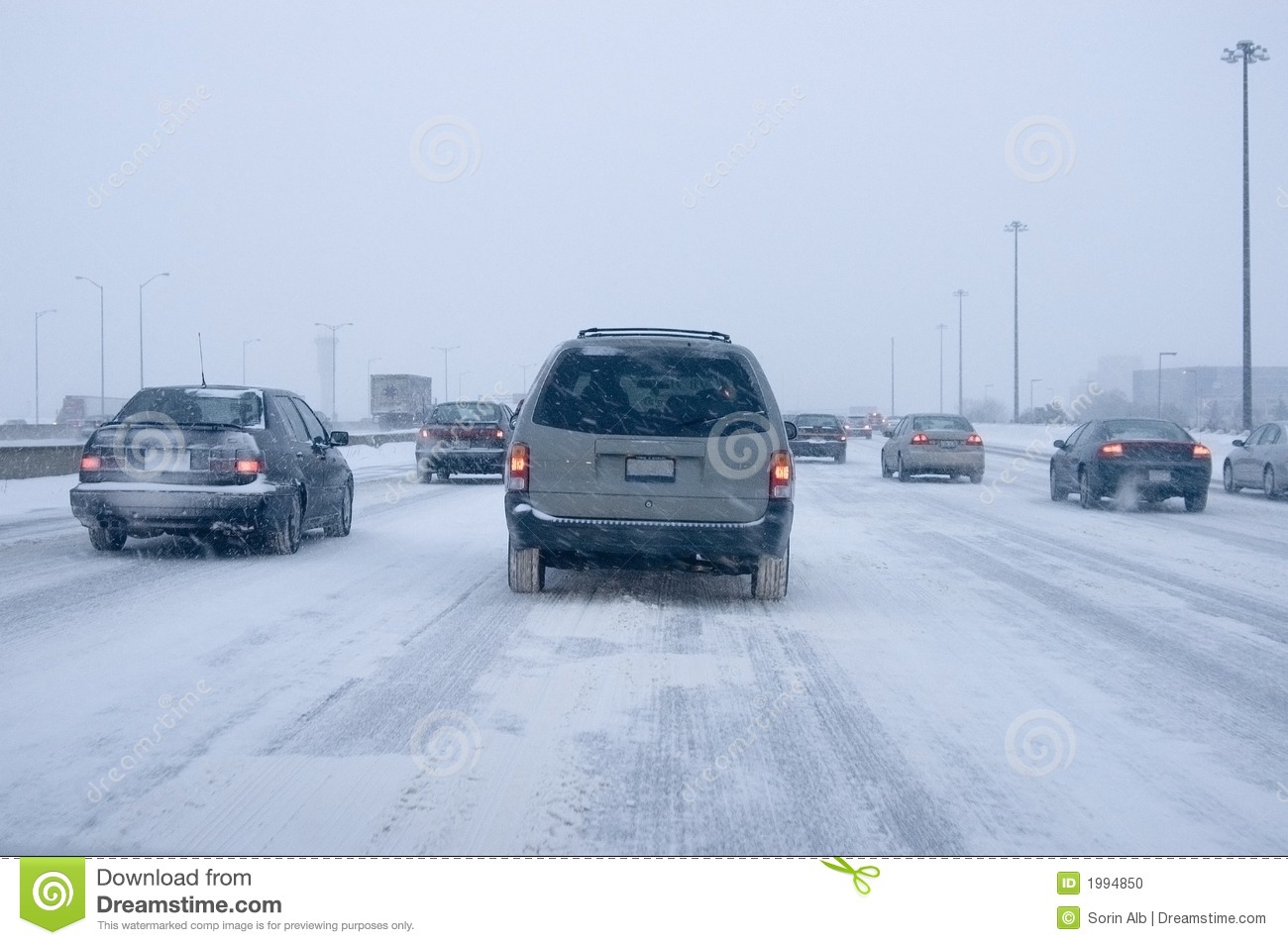 Winter Driving Stock Photo   Image  1994850