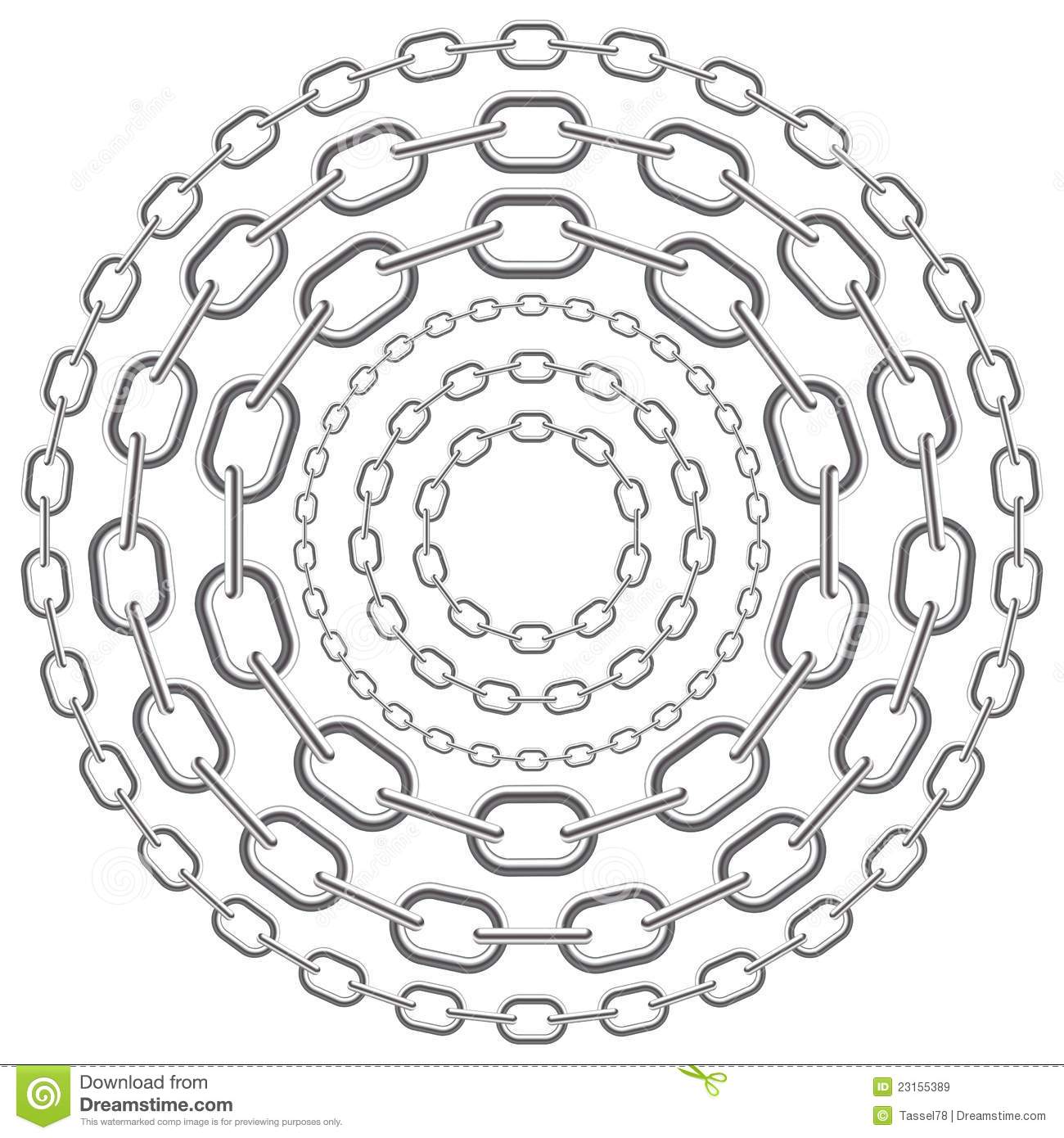 Chain Circle Clipart