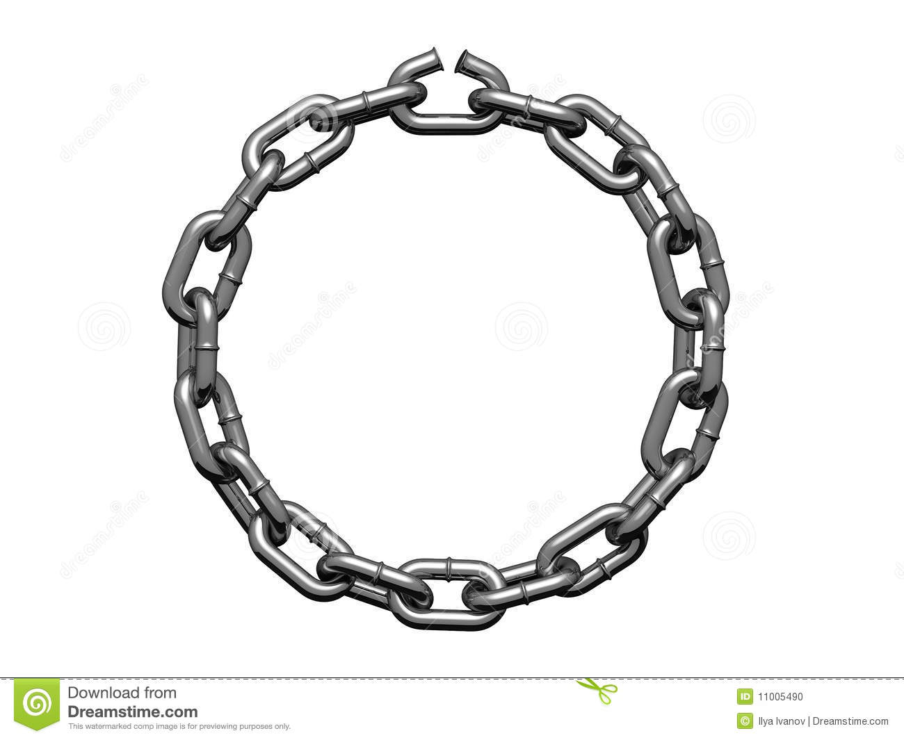 Chain Circle Clipart