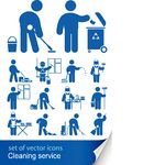 Cleaning Service Icon Vector Illustration
