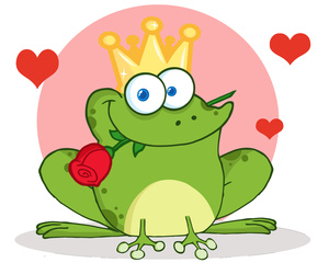 Frog Prince Clip Art Images Frog Prince Stock Photos   Clipart Frog    
