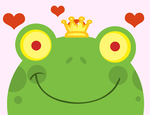 Frog Wearing A Crown   Frogs