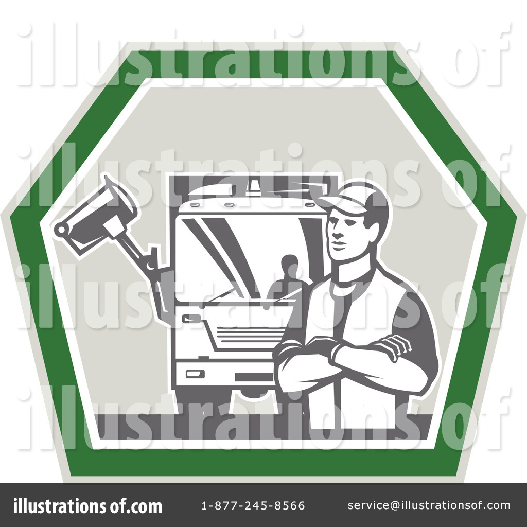 Garbage Man Clipart Illustration By Patrimonio Stock Sample  1242125