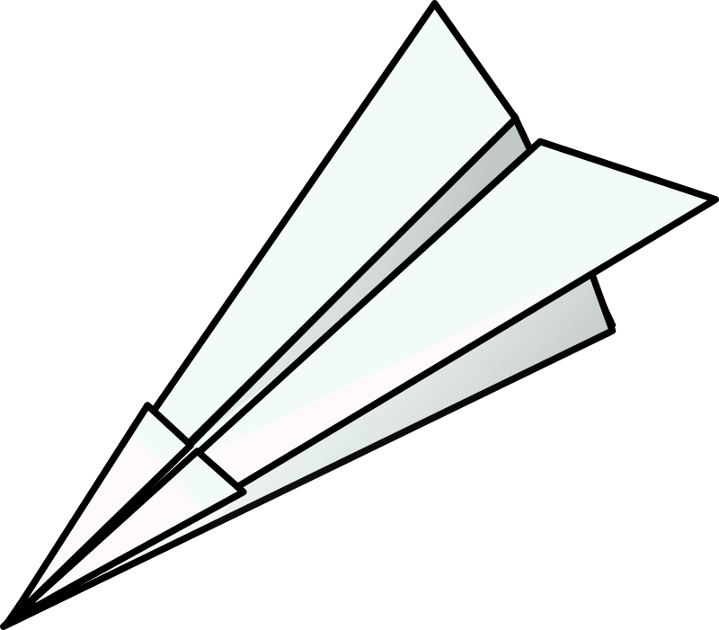 Paper Plane By Nicubunu   A Paper Airplane