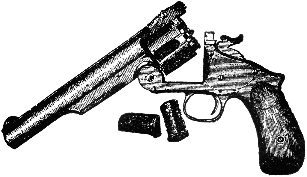 Revolver   Clipart Etc