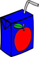 Snack Clipart Apple Juicebox Clipart