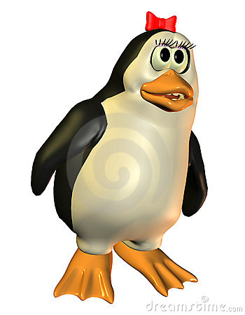 3d Render Of A Friendly Penguin Cartoon Character Mr No Pr No 2 820 2