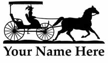 Amish Horse And Buggy Silhouette Http   Www Little Mountain Com    