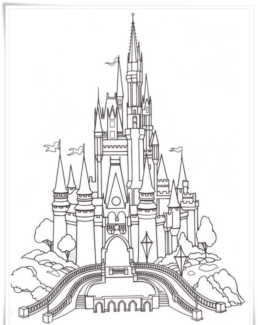 Barbie Diamond Castle Coloring Pages   Only Coloring Pages