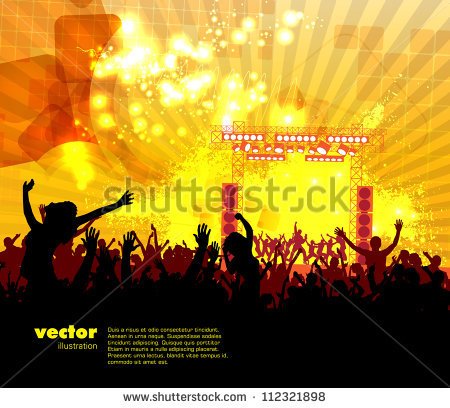 Crowd Background Music Music Event Background
