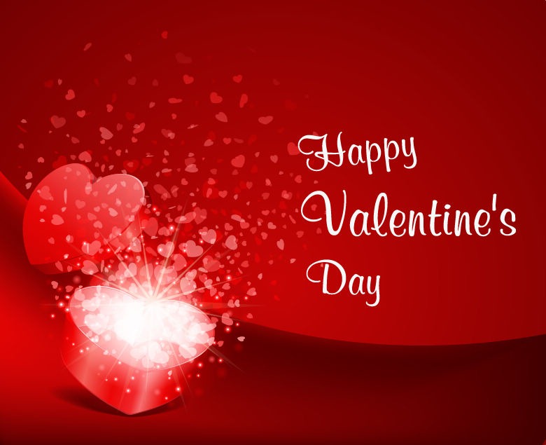 Happy Valentine S Day Greeting Card Vector