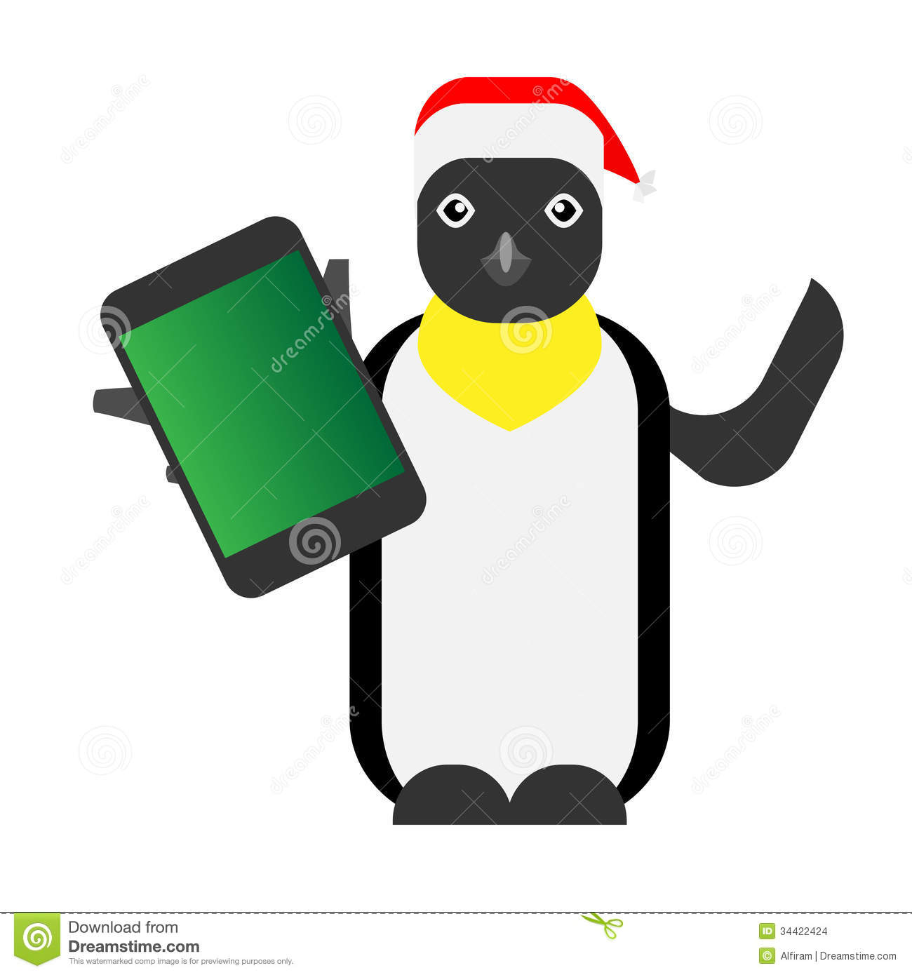 Illustration Of Penguin On White Background Mr No Pr No 0 103 0