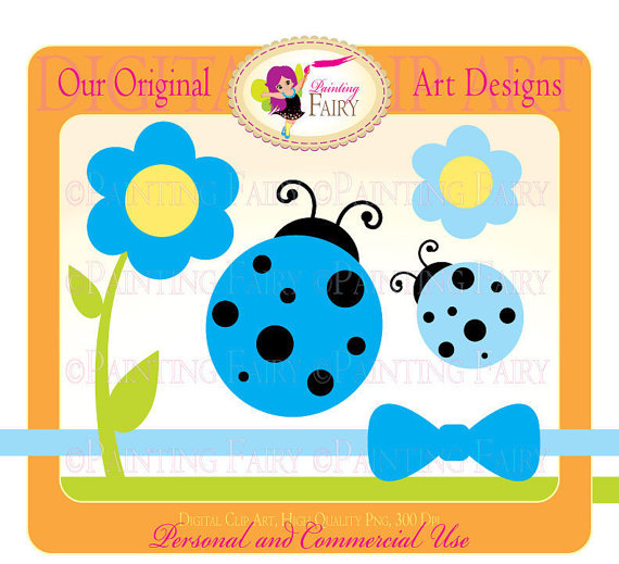 Sale Off 25  Clipart Cute Mom And Son Ladybugs Blue Clip Art Love