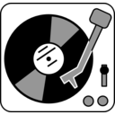 Simple Turntable Clipart   Royalty Free Public Domain Clipart