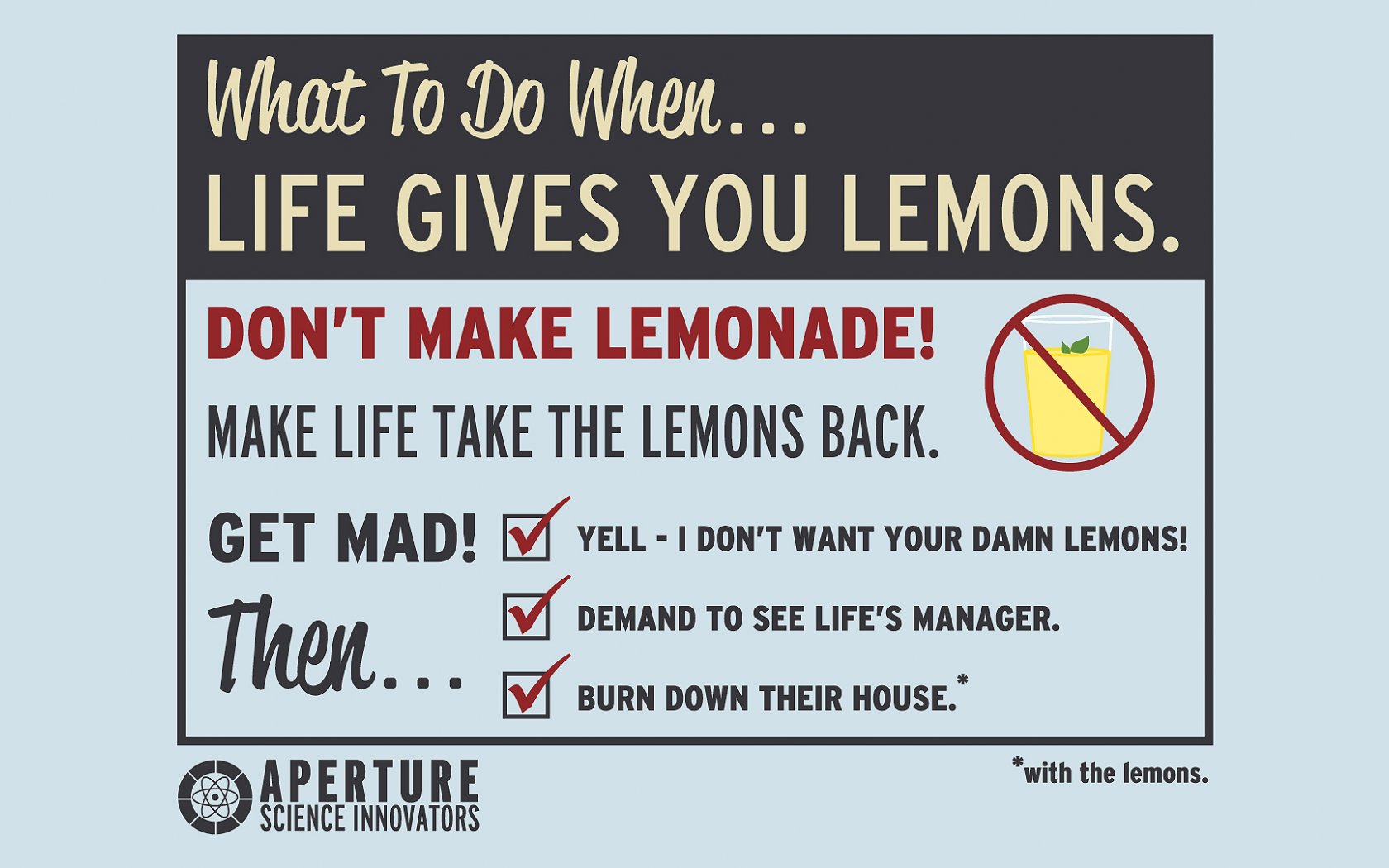 When Life Gives You Lemons   Free Images At Clker Com   Vector Clip    