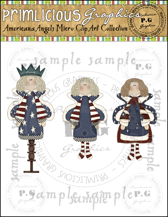 Angels Micro Clipart Collection Micro Clipart Collections Product 1 3