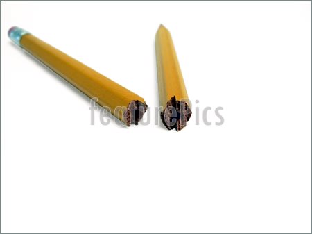Broken Pencil Picture  Image To Download At Featurepics Com