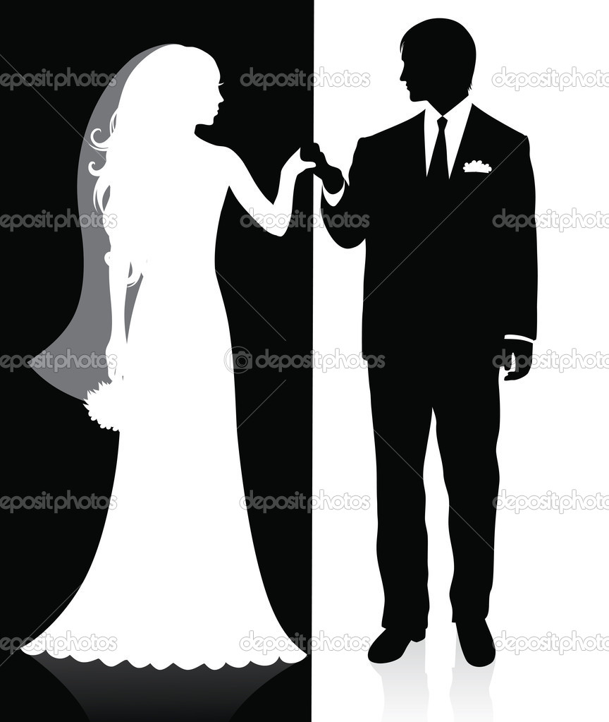 Dancing Bride Groom Silhouette Clipart   Cliparthut   Free Clipart