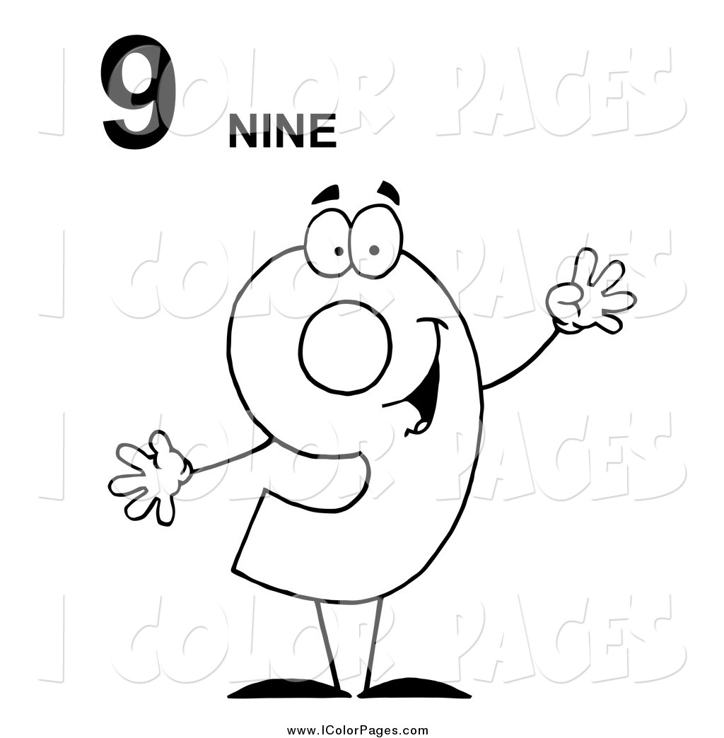 Larger Preview  Vector Coloring Page Of A Black And White Friendly
