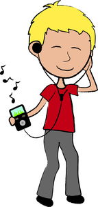 Listening To Music Ipod   Clipart Panda   Free Clipart Images