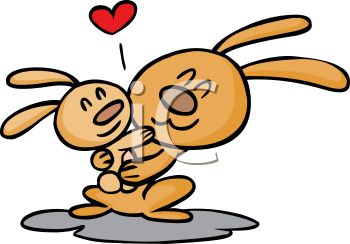 Mother And Baby Rabbit Clipart   Cliparthut   Free Clipart