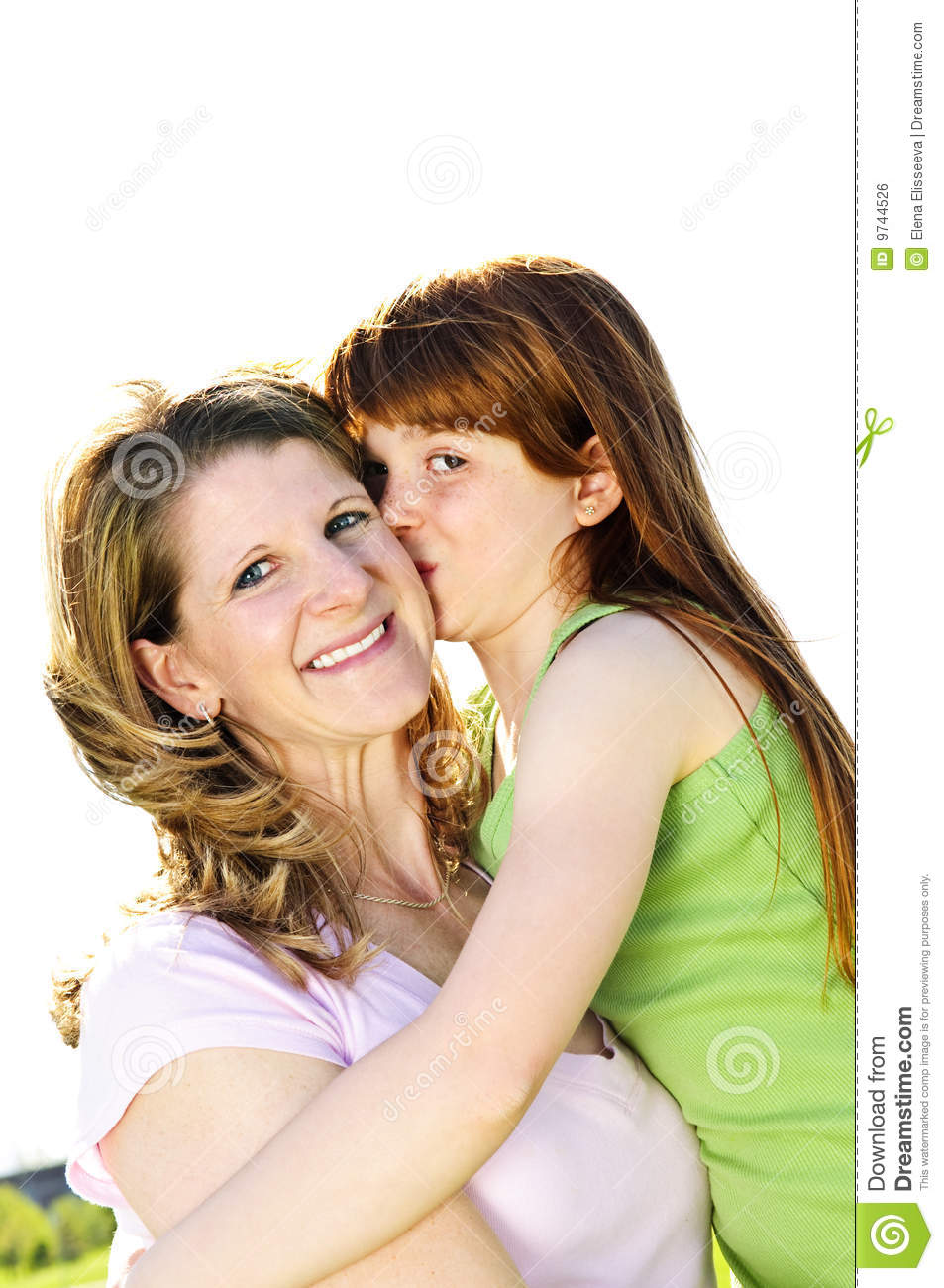 Mother And Daughter Hugging Royalty Free Stock Image   Image  9744526
