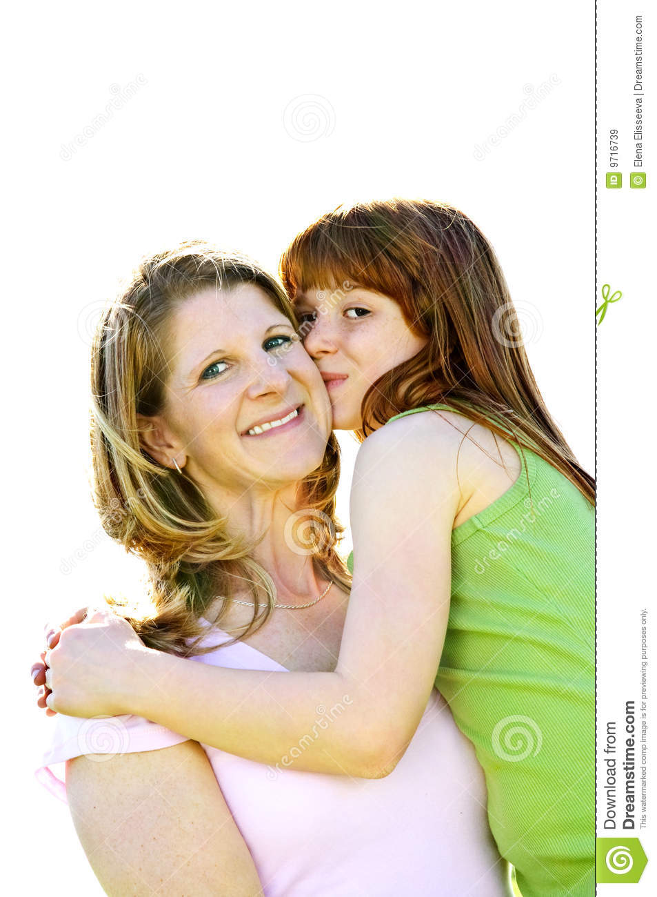 Mother And Daughter Hugging Royalty Free Stock Images   Image  9716739