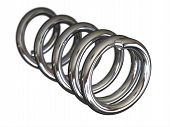 Picture Of Coil Spring   Steel Spring On White Background   Jpg