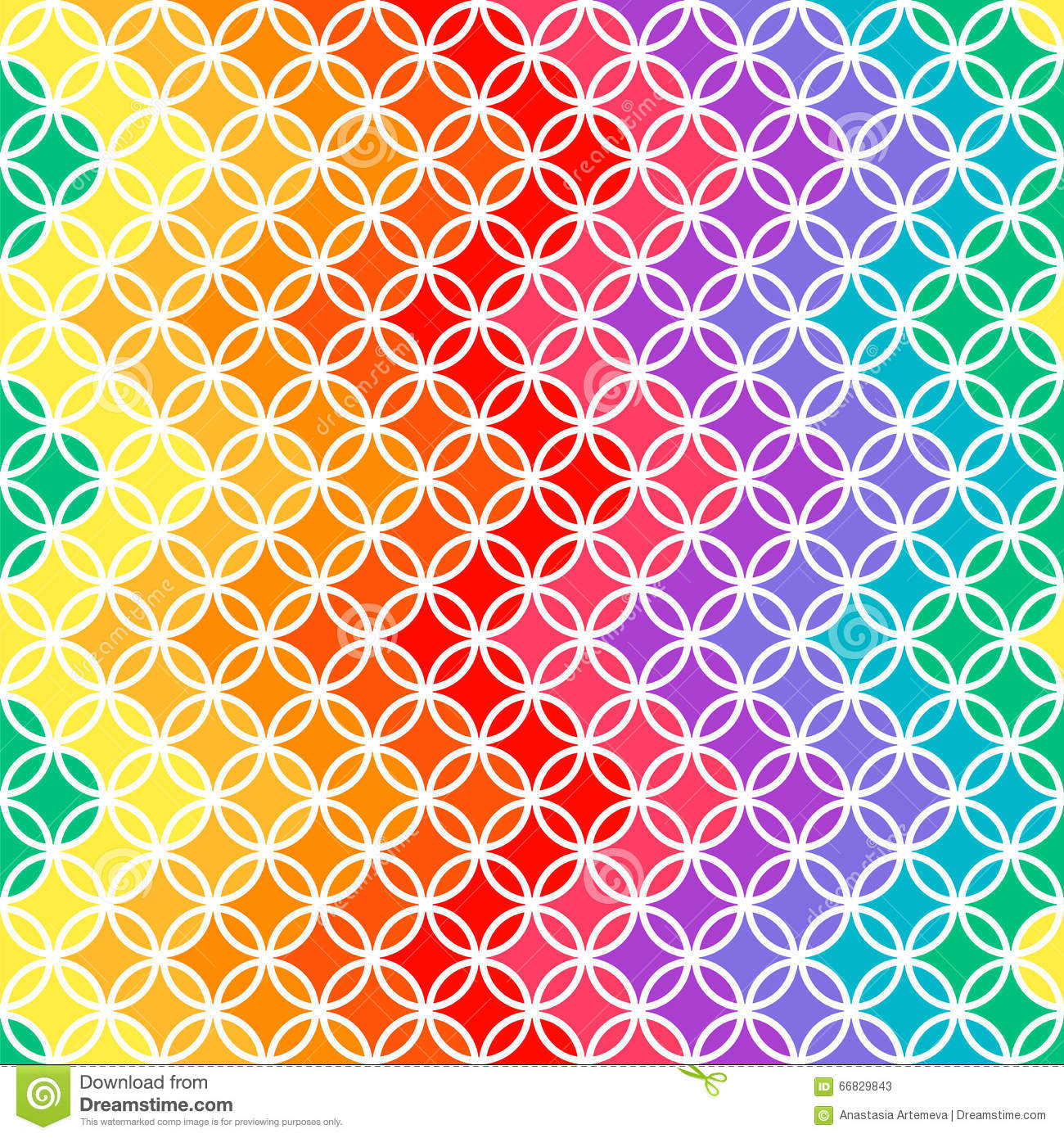 Abstract Rainbow Zig Zag Pattern Stock Vector   Image  66829843