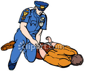Arrest Clipart A Man Being Arrested Royalty Free Clipart Picture    
